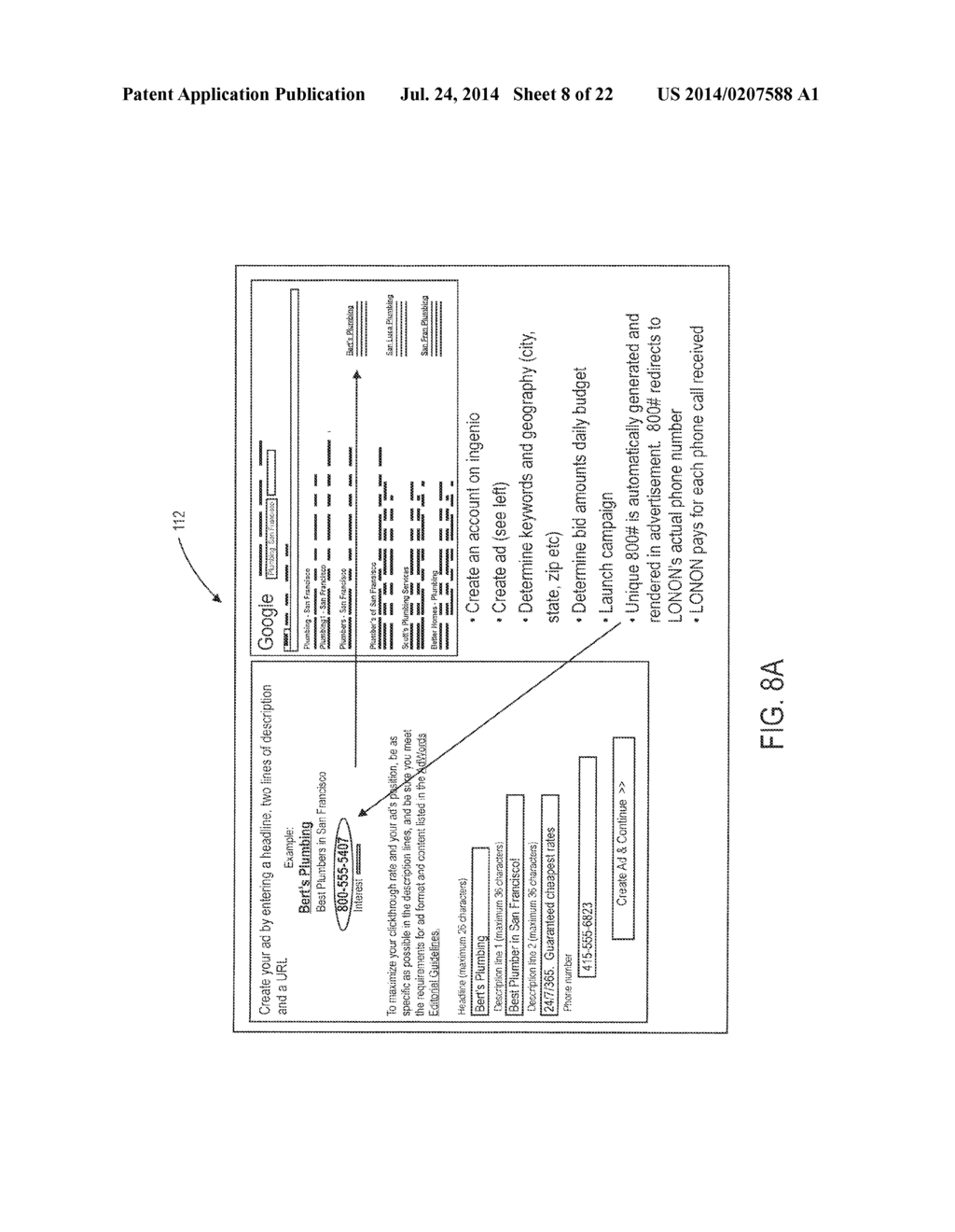 METHOD AND APPARATUS TO ALLOCATE AND RECYCLE TELEPHONE NUMBERS IN A     CALL-TRACKING SYSTEM - diagram, schematic, and image 09