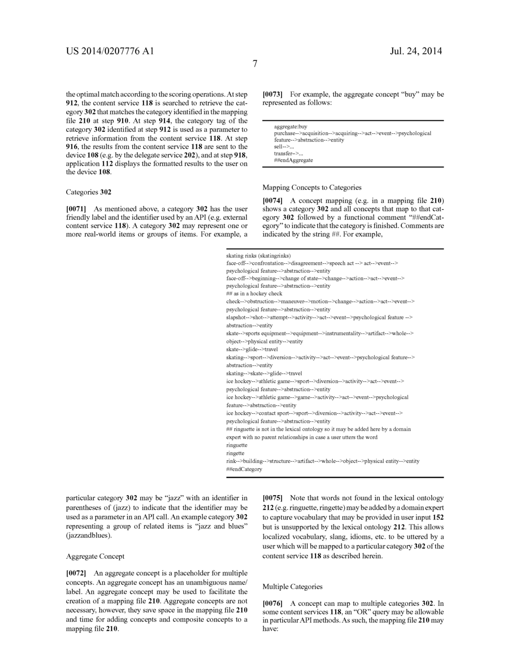 METHOD AND SYSTEM FOR LINKING DATA SOURCES FOR PROCESSING COMPOSITE     CONCEPTS - diagram, schematic, and image 21