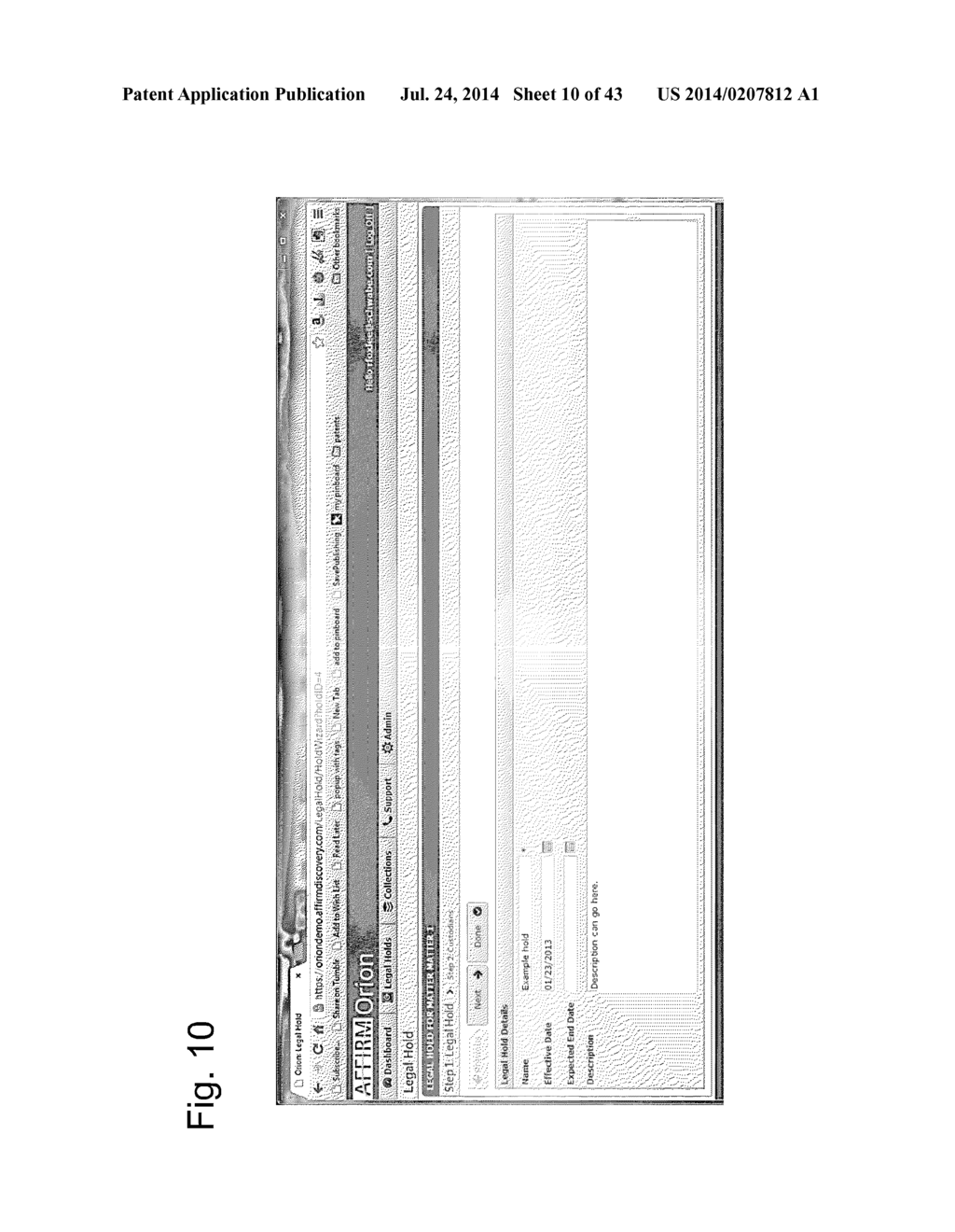 METHODS AND APPARATUS FOR COLLECTING ELECTRONICALLY STORED INFORMATION - diagram, schematic, and image 11