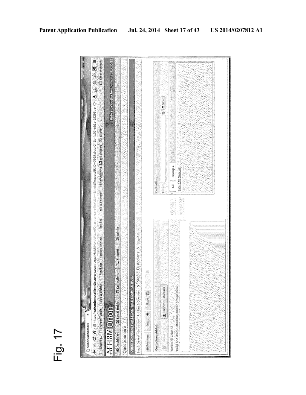 METHODS AND APPARATUS FOR COLLECTING ELECTRONICALLY STORED INFORMATION - diagram, schematic, and image 18