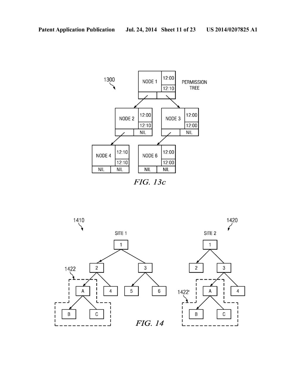 SYSTEM, METHOD AND COMPUTER PROGRAM PRODUCT FOR EFFICIENT CACHING OF     HIERARCHICAL ITEMS - diagram, schematic, and image 12