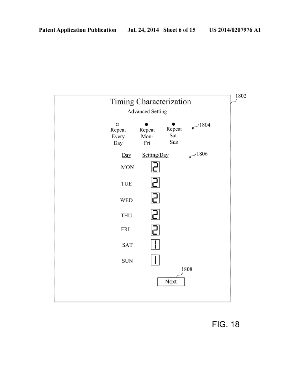 CONFIGURABLE LIGHT TIMER AND METHOD OF RECEIVING DATA TO CONTROL THE     OPERATION OF A CONFIGURABLE LIGHT TIMER - diagram, schematic, and image 07