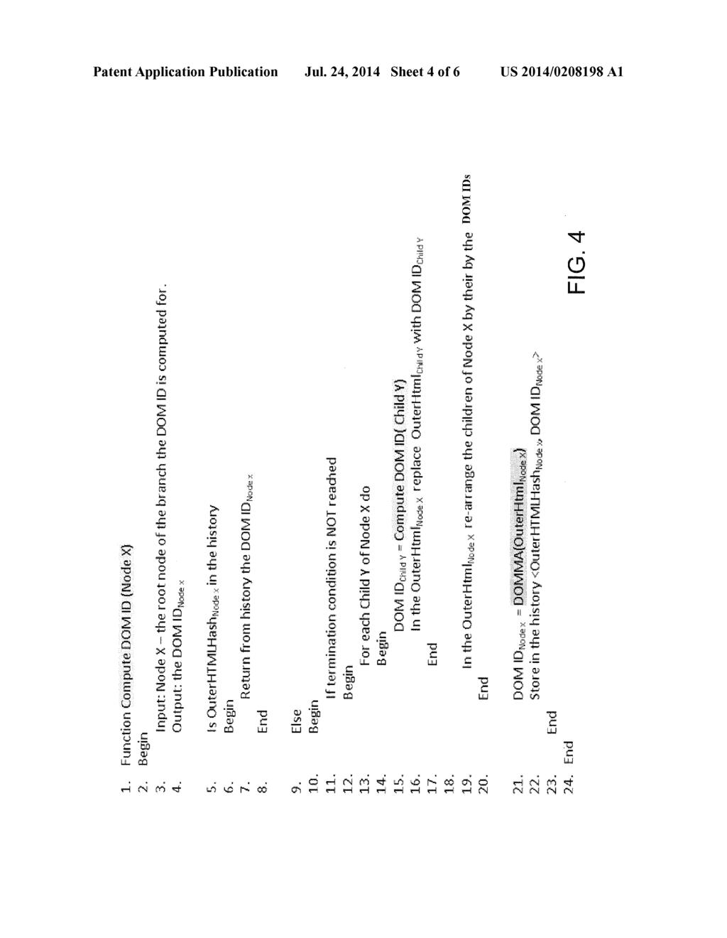 REPRESENTATION OF AN ELEMENT IN A PAGE VIA AN IDENTIFIER - diagram, schematic, and image 05