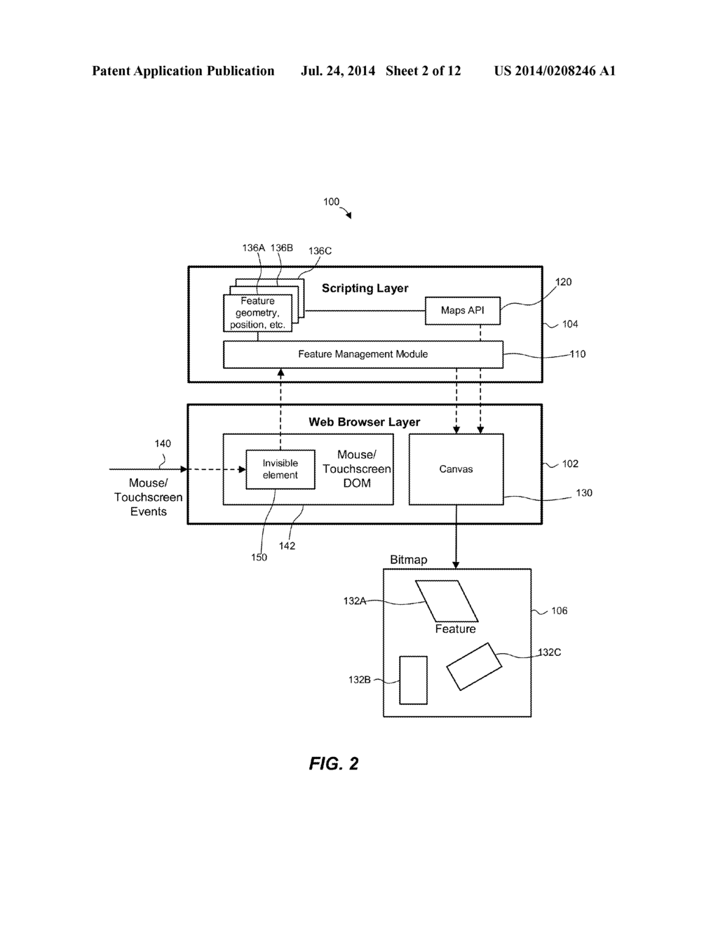 SUPPORTING USER INTERACTIONS WITH RENDERED GRAPHICAL OBJECTS - diagram, schematic, and image 03