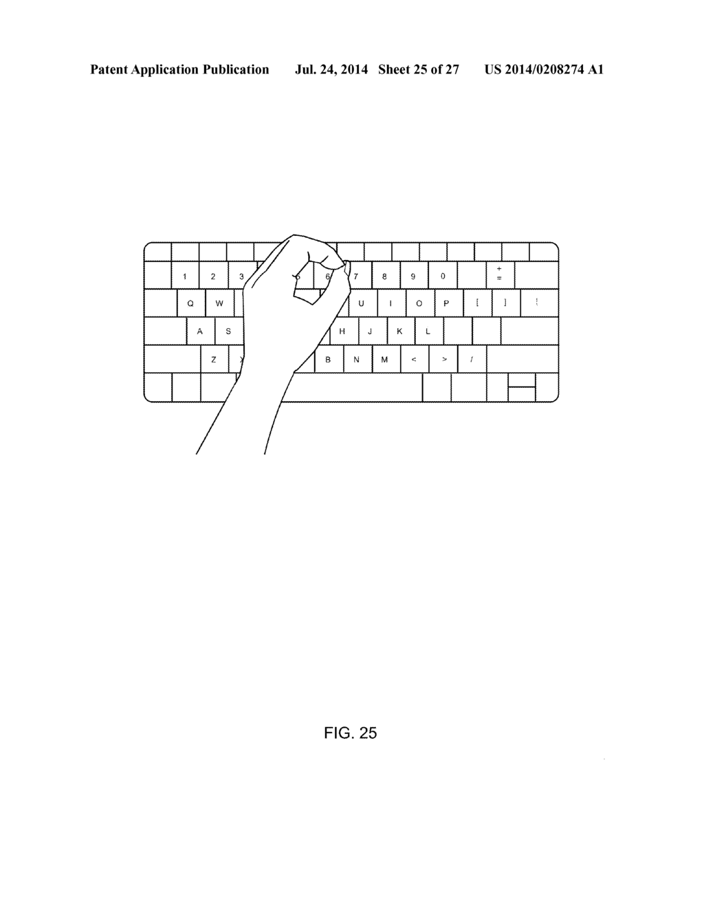 CONTROLLING A COMPUTING-BASED DEVICE USING HAND GESTURES - diagram, schematic, and image 26