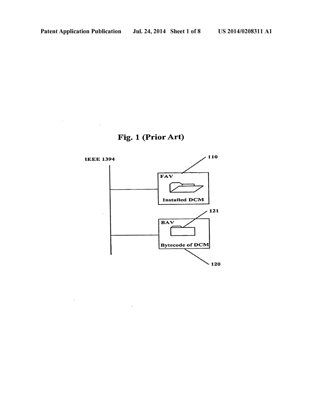 SYSTEM AND METHOD FOR MANAGING AN APPLICATION OR SOFTWARE COMPONENT FOR     USE IN A DEVICE TO BE CONTROLLED IN A HOME NETWORK - diagram, schematic, and image 02