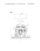 DEVICE FOR PIVOTING A ROTOR OF A TURBOMACHINE FROM A FIRST POSITION INTO A     SECOND POSITION diagram and image