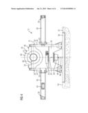 DEVICE FOR PIVOTING A ROTOR OF A TURBOMACHINE FROM A FIRST POSITION INTO A     SECOND POSITION diagram and image