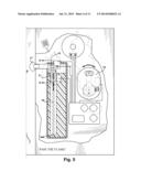 Greeting Card with Spring Loaded Slide Track Audio Trigger diagram and image