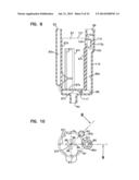 GAS/LIQUID SEPARATOR AND COMPONENTS; LIQUID DRAIN FLOW ASSEMBLIES; SYSTEMS     OF USE ; AND, FEATURES; AND, COMPONENTS diagram and image