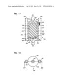 GAS/LIQUID SEPARATOR AND COMPONENTS; LIQUID DRAIN FLOW ASSEMBLIES; SYSTEMS     OF USE ; AND, FEATURES; AND, COMPONENTS diagram and image