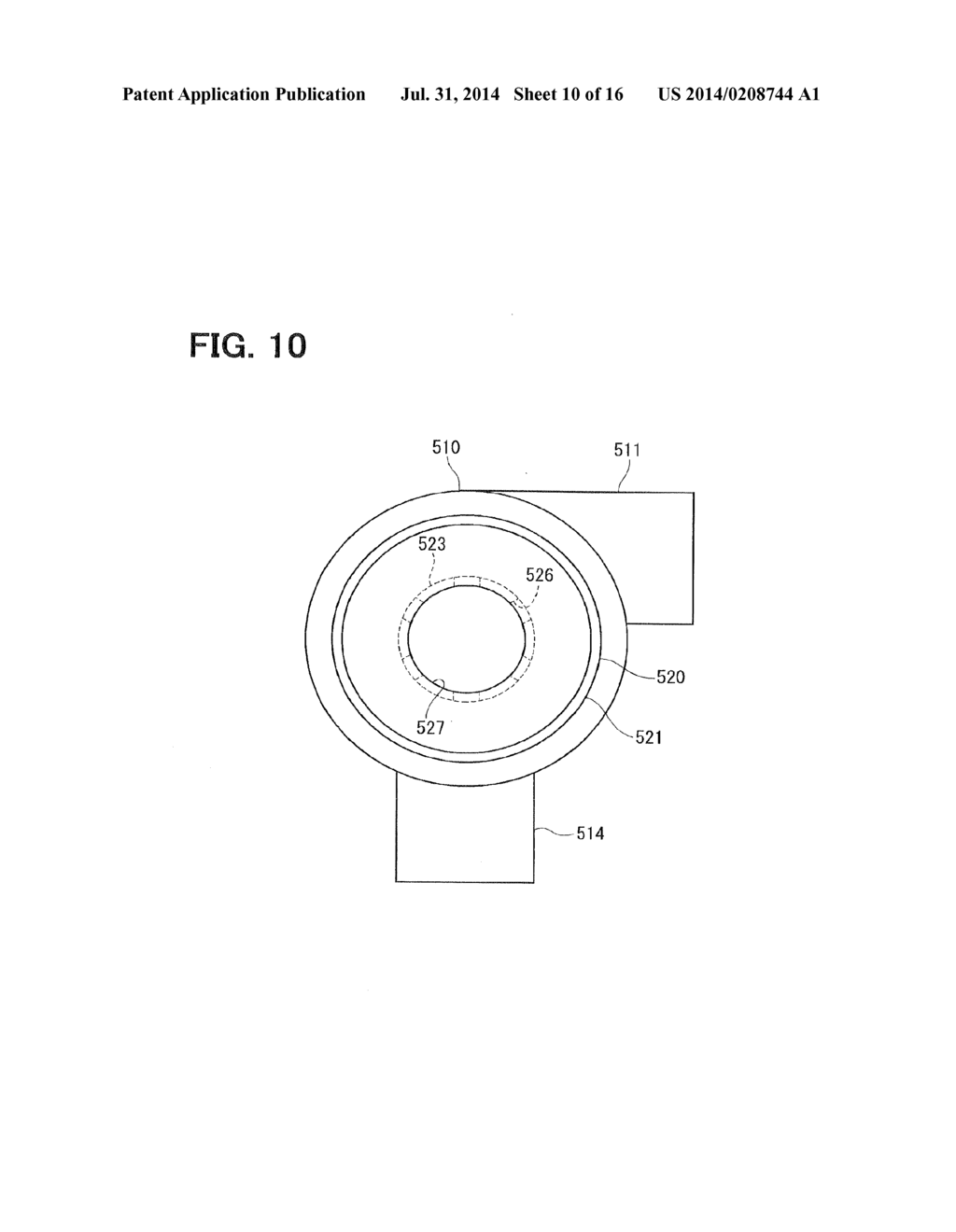 EGR APPARATUS FOR INTERNAL COMBUSTION ENGINE - diagram, schematic, and image 11