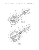 ROTATING CONTROL ASSEMBLY WITH DOUBLE CABLE, WITH ADJUSTMENT OF THE CABLE     TENSION diagram and image