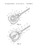 ROTATING CONTROL ASSEMBLY WITH DOUBLE CABLE, WITH ADJUSTMENT OF THE CABLE     TENSION diagram and image