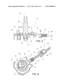 ROTATING CONTROL ASSEMBLY WITH DOUBLE CABLE, WITH ADJUSTMENT OF THE CABLE     TENSION diagram and image