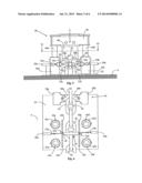 Cutting Device, Method and Use for Cutting of a Line Extending from a     Floating Vessel diagram and image