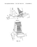 Food-Product Slicers Having A Double-Beveled Blade Arrangement, And     Features Usable Therewith diagram and image