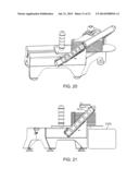 Food-Product Slicers Having A Double-Beveled Blade Arrangement, And     Features Usable Therewith diagram and image