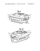 ARMORED VEHICLE WITH BOLT-ON BOTTOM diagram and image