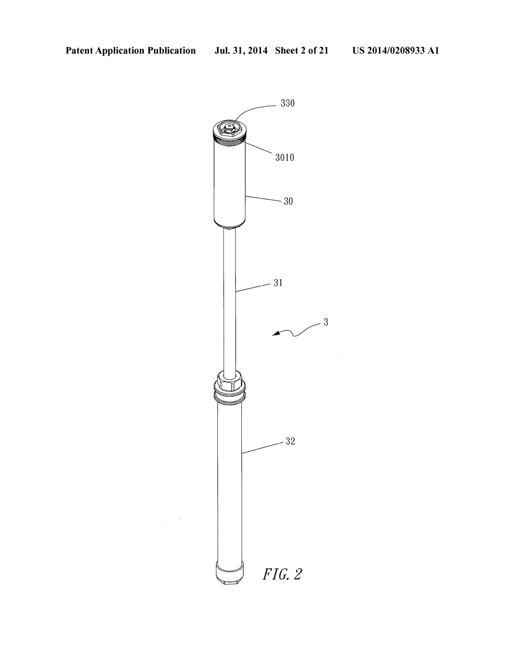 Bicycle Seat Post Structure - diagram, schematic, and image 03