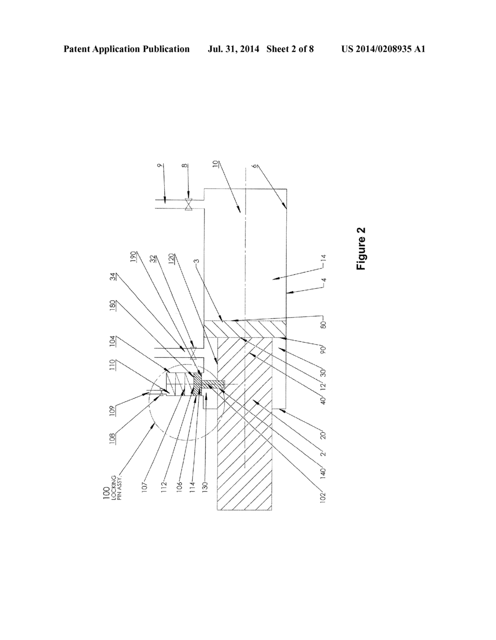 LOCKING MECHANISM FOR LOCKING AN ACTUATOR - diagram, schematic, and image 03