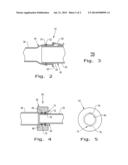 FLUID LINE CONNECTION FOR AN AGRICULTURAL AIR SEEDER diagram and image