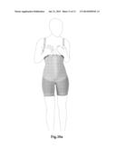 HIGH-BACK GLUTEAL SHAPING COMPRESSION GARMENT diagram and image