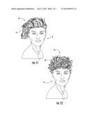 INVERTIBLE HAIRPIECE AND METHOD OF USING SAME diagram and image