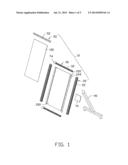 PHOTOVOLTAIC DEVICE WITH DEBRIS CLEANING ASSEMBLY diagram and image