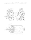 MANUFACTURING PROCESS AND HEAT DISSIPATING DEVICE FOR FORMING INTERFACE     FOR ELECTRONIC COMPONENT diagram and image