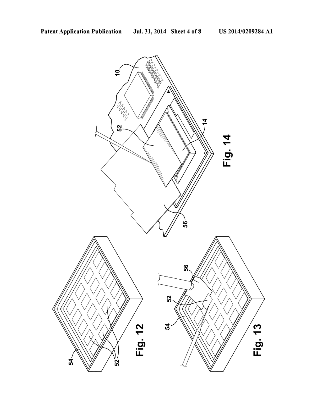 MANUFACTURING PROCESS AND HEAT DISSIPATING DEVICE FOR FORMING INTERFACE     FOR ELECTRONIC COMPONENT - diagram, schematic, and image 05