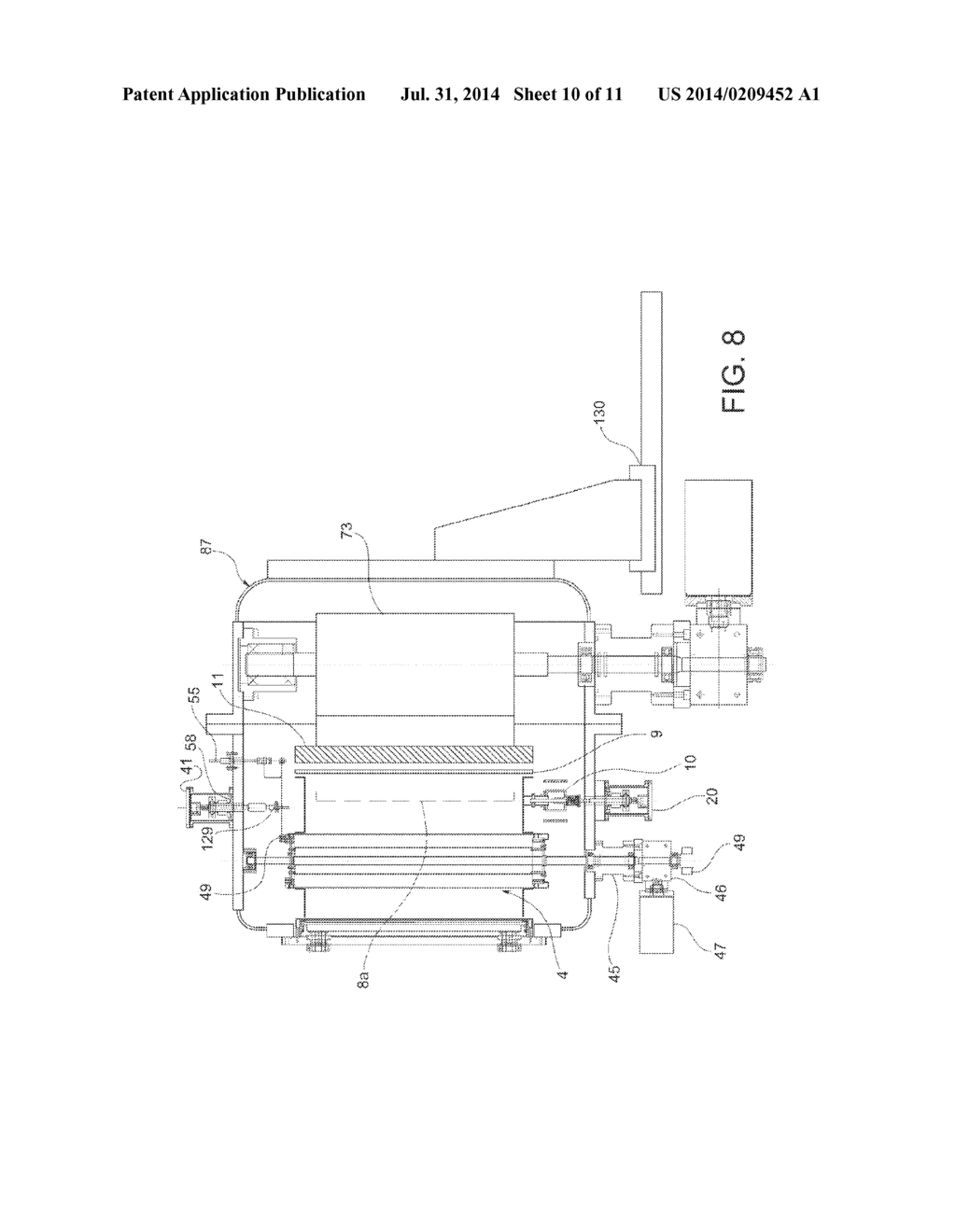 PLANT AND METHOD FOR PRODUCING A SEMICONDUCTOR FILM - diagram, schematic, and image 11