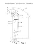 CONTAINER WITH HANDS-FREE LATCH AND LINKAGE ACTIVATION FOR ACCESS diagram and image