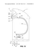 CONTAINER WITH HANDS-FREE LATCH AND LINKAGE ACTIVATION FOR ACCESS diagram and image