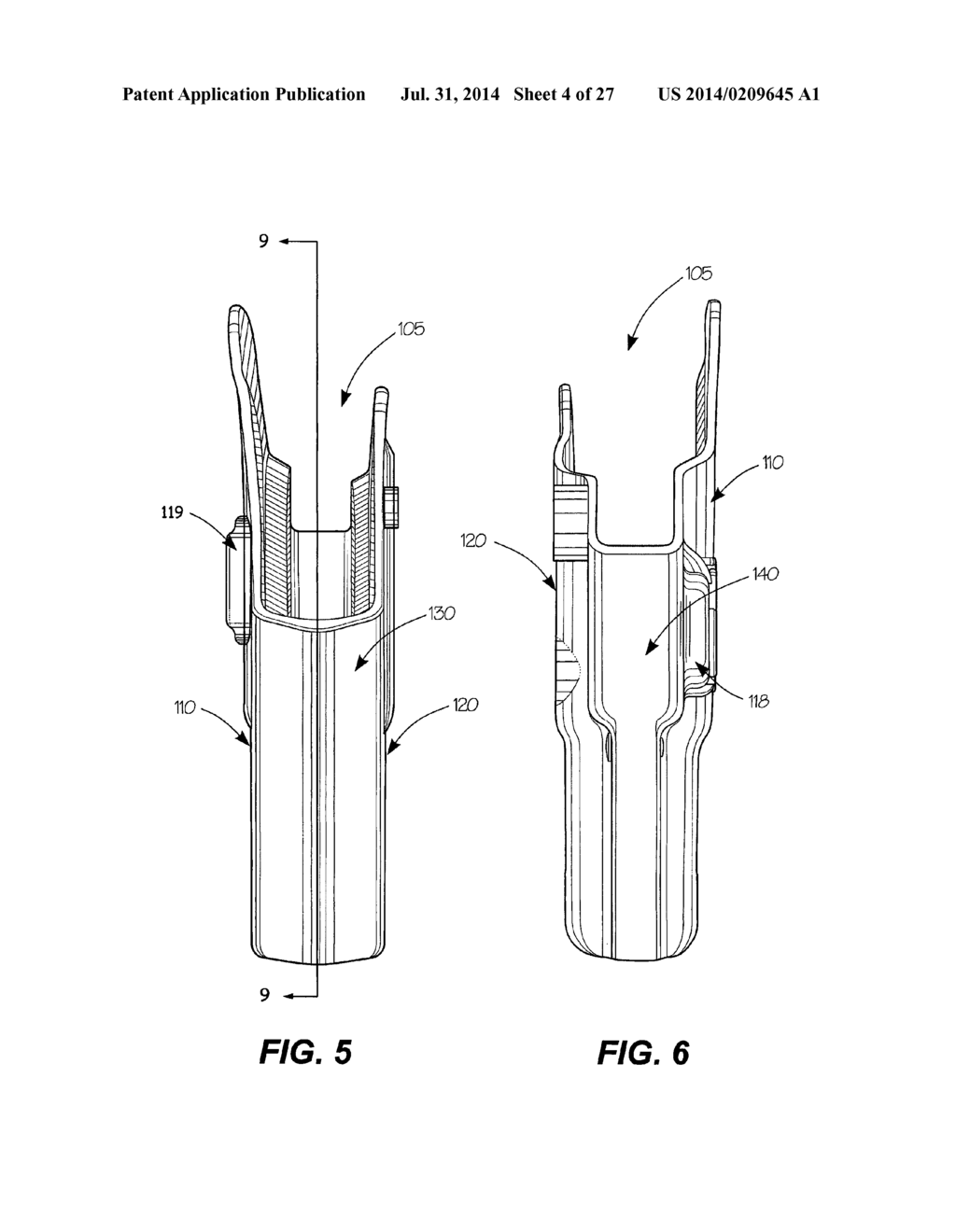 Lockable Holster - diagram, schematic, and image 05