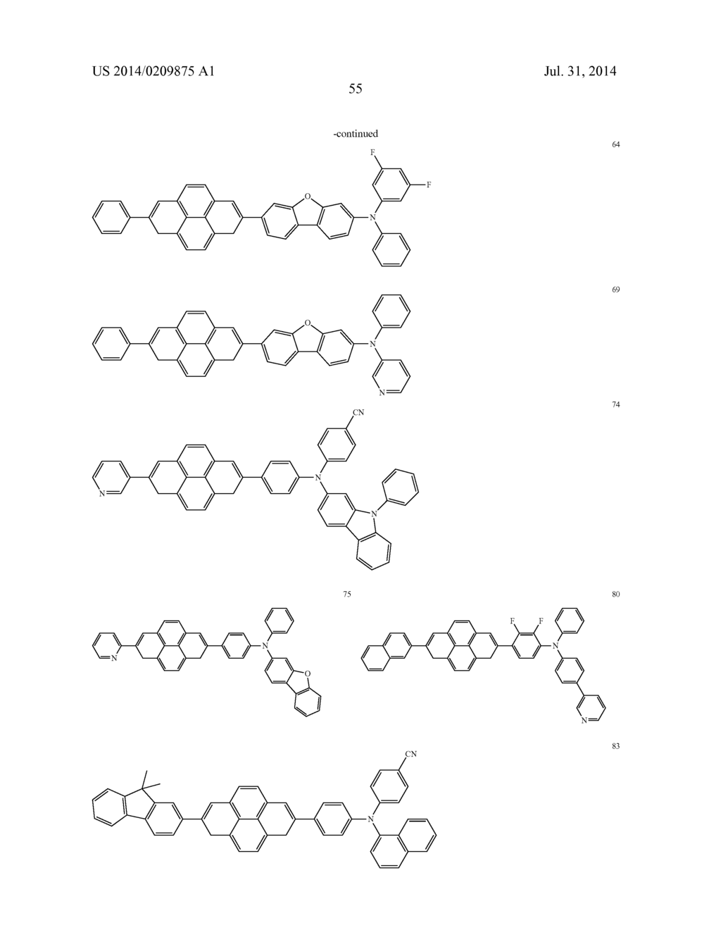 ORGANIC LIGHT-EMITTING DEVICE - diagram, schematic, and image 57