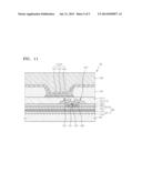 TFT Substrate Including Barrier Layer, Organic Light-Emitting Display     Device Including the TFT Substrate, and Method of Manufacturinq the TFT     Substrate diagram and image