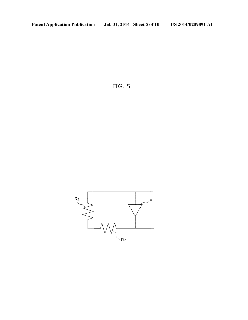 ELECTRO LUMINESCENCE PANEL AND METHOD FOR MANUFACTURING ELECTRO     LUMINESCENCE PANEL - diagram, schematic, and image 06