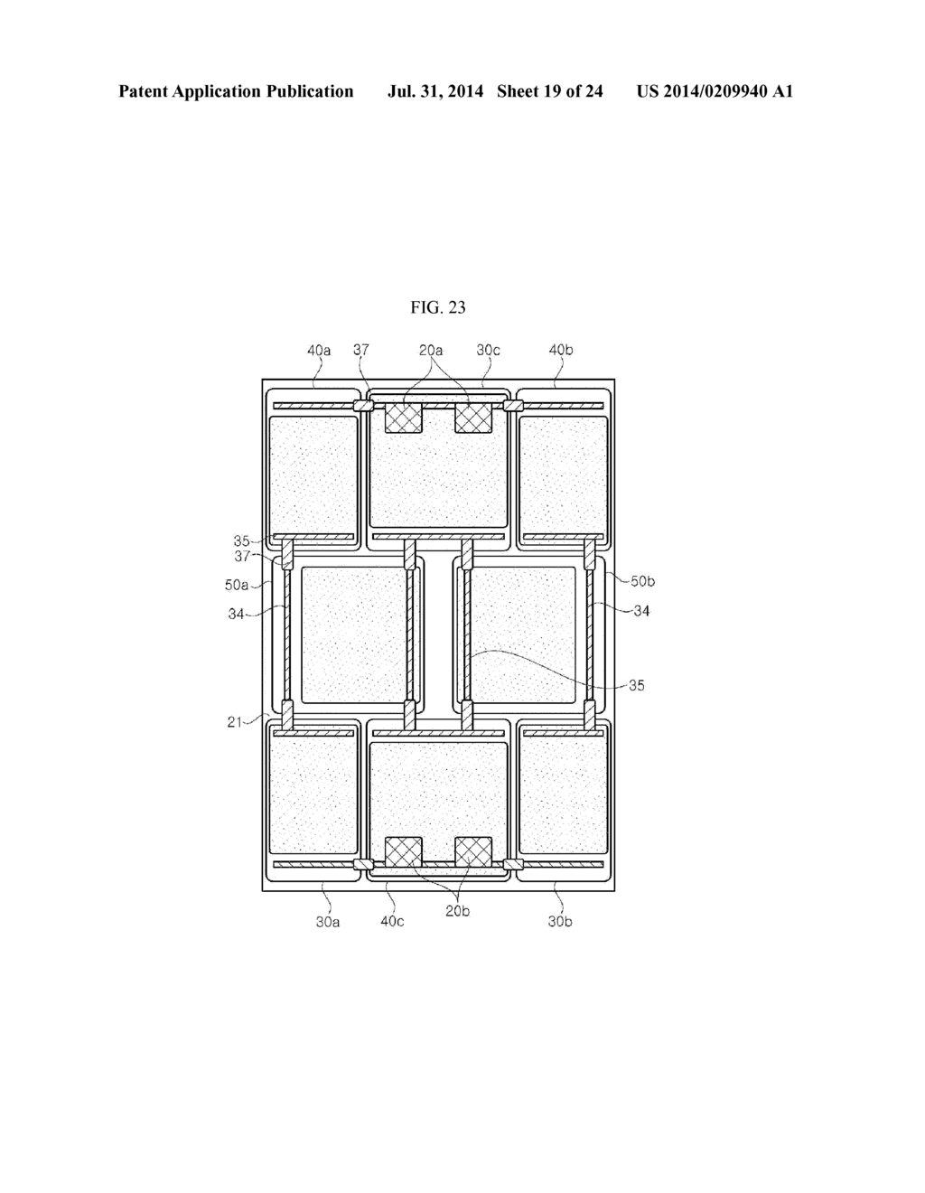 LIGHT EMITTING DEVICE HAVING A PLURALITY OF LIGHT EMITTING CELLS - diagram, schematic, and image 20