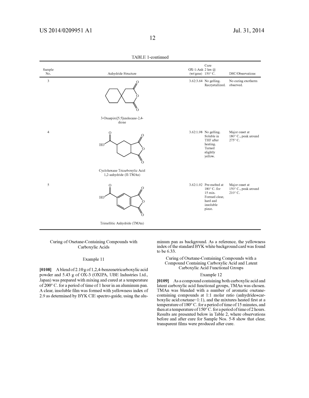 OXETANE-CONTAINING COMPOUNDS AND COMPOSITIONS THEREOF - diagram, schematic, and image 15