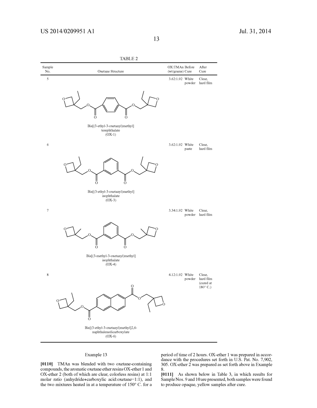 OXETANE-CONTAINING COMPOUNDS AND COMPOSITIONS THEREOF - diagram, schematic, and image 16