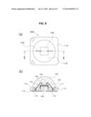 SUPPORTING MEMBER AND LIGHT EMITTING DEVICE USING THE SUPPORTING MEMBER diagram and image