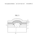 CONVEX SHAPED THIN-FILM TRANSISTOR DEVICE diagram and image