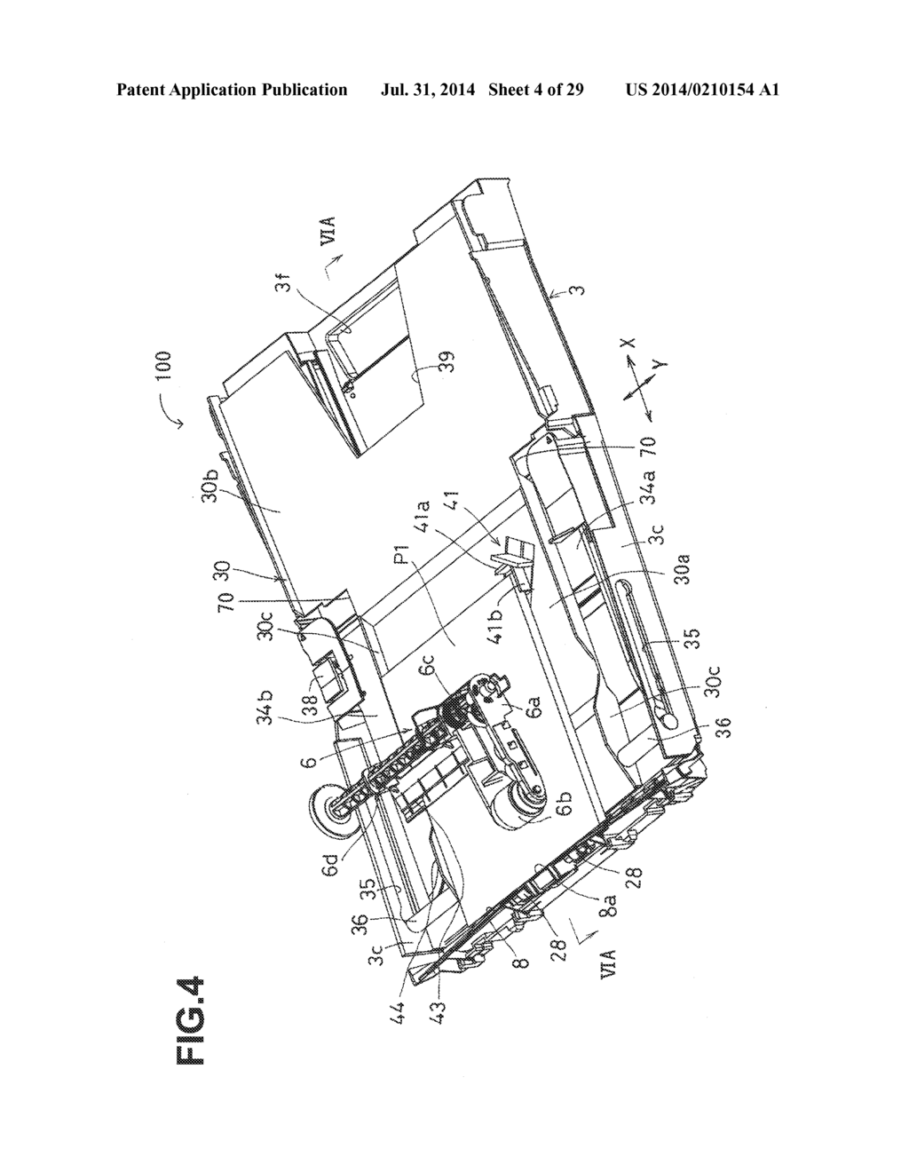 SHEET FEED DEVICE AND IMAGE RECORDING APPARATUS HAVING SUCH SHEET FEED     DEVICE - diagram, schematic, and image 05