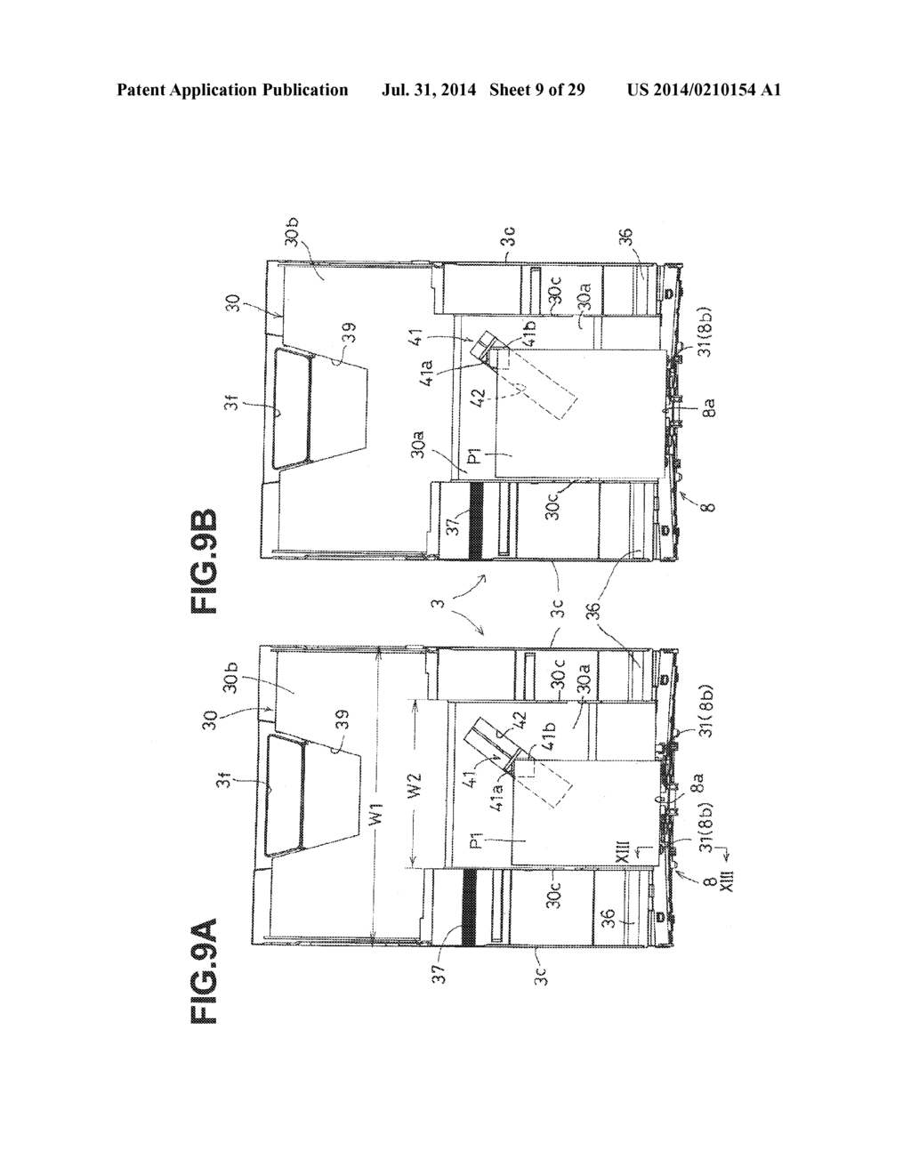 SHEET FEED DEVICE AND IMAGE RECORDING APPARATUS HAVING SUCH SHEET FEED     DEVICE - diagram, schematic, and image 10