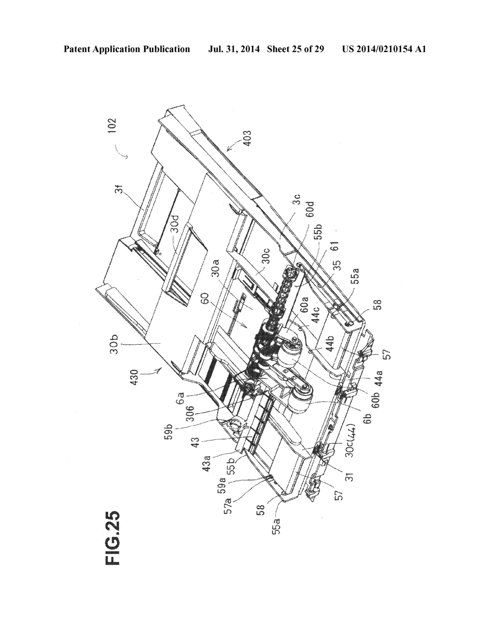 SHEET FEED DEVICE AND IMAGE RECORDING APPARATUS HAVING SUCH SHEET FEED     DEVICE - diagram, schematic, and image 26