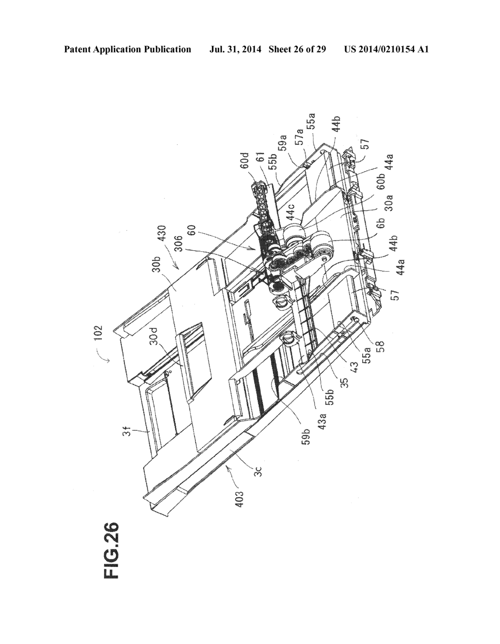 SHEET FEED DEVICE AND IMAGE RECORDING APPARATUS HAVING SUCH SHEET FEED     DEVICE - diagram, schematic, and image 27