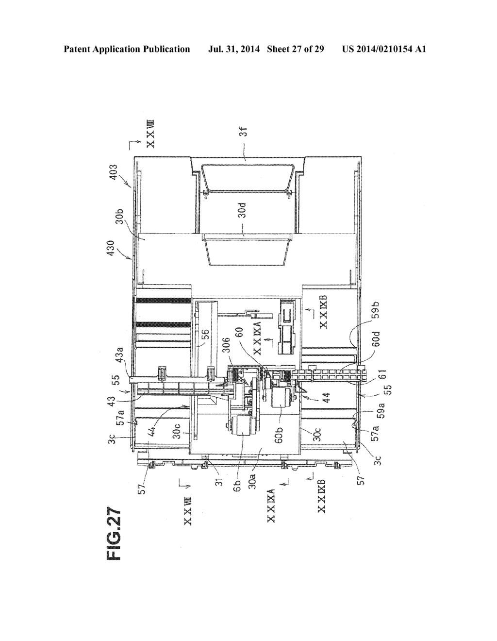 SHEET FEED DEVICE AND IMAGE RECORDING APPARATUS HAVING SUCH SHEET FEED     DEVICE - diagram, schematic, and image 28