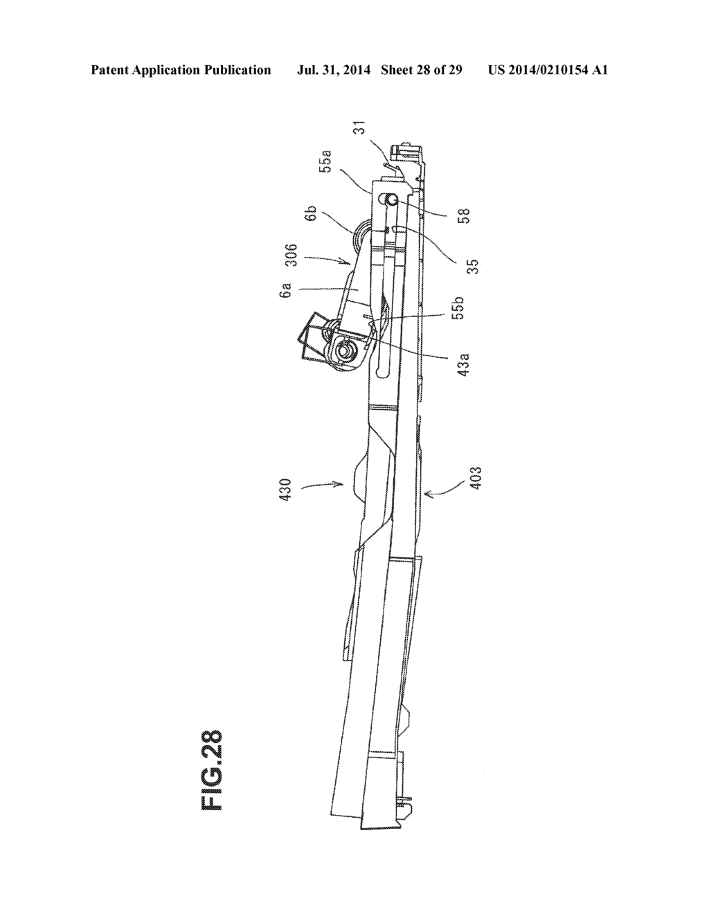 SHEET FEED DEVICE AND IMAGE RECORDING APPARATUS HAVING SUCH SHEET FEED     DEVICE - diagram, schematic, and image 29