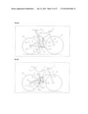 Bicycle, Modifiable for Uphill, Downhill and/or Trail Conditions diagram and image